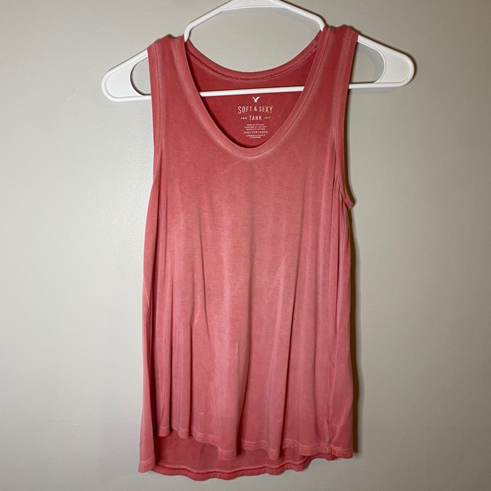 American Eagle Coral Tank Top